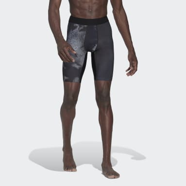 Männer Fitness & Training Techfit Allover Print Training kurze Tight Mehrfarbig