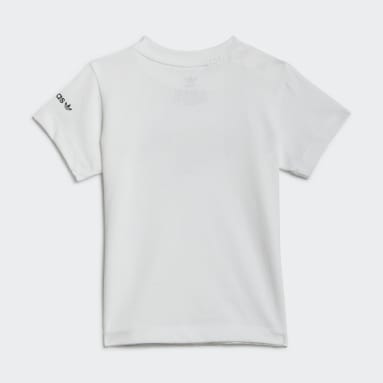 Camiseta Graphic Stoked Beach Blanco Niño Originals