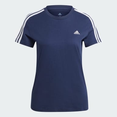LOUNGEWEAR Essentials Slim 3-Stripes Tişört