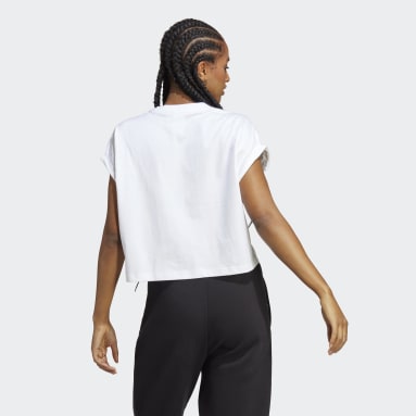 Women Originals White Adicolor Classics Short Trefoil T-Shirt
