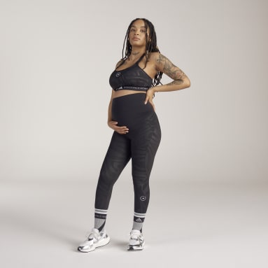Dames adidas by Stella McCartney zwart adidas by Stella McCartney Yoga Legging (Positiekleding)