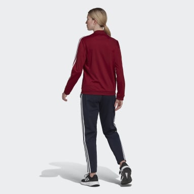 Kvinder Sportswear Blå Essentials 3-Stripes træningssæt
