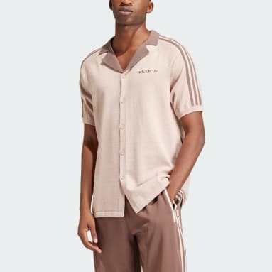 Men Originals Brown Premium Knitted T-Shirt