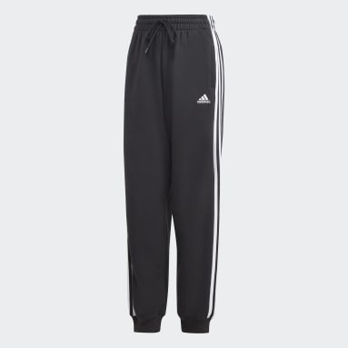 Pantalón Essentials 3 Rayas Felpa Francesa Ajuste Holgado