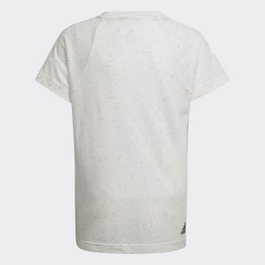 Future Icons 3-Stripes Loose Cotton T-skjorte Hvit