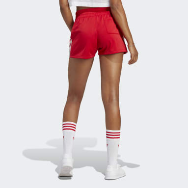 Lollipop lounge shorts, hot fire red  Shorts with tights, Gym shorts womens,  Lounge shorts