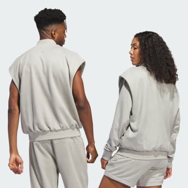 Sudadera sin mangas Basketball Sueded Beige Baloncesto