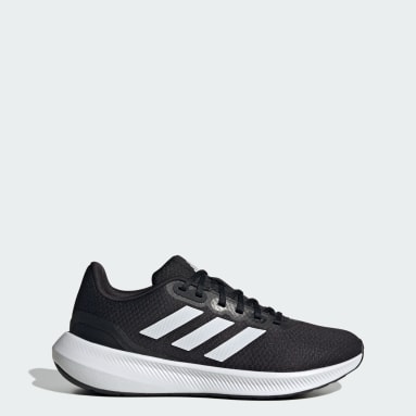 adidas full black sports shoes