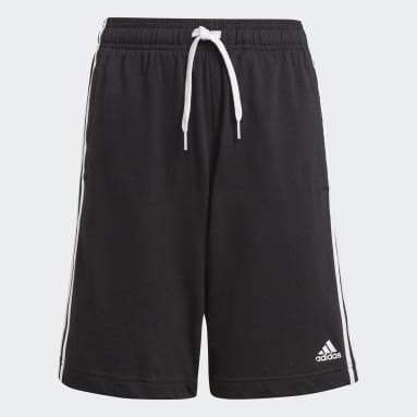 Jungen Sportswear adidas Essentials 3-Streifen Shorts Schwarz
