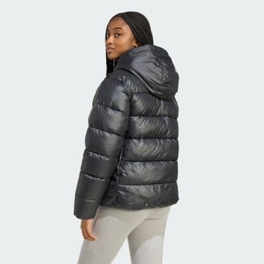 Essentials CLIMAWARM Synthetic Down Puffer Hooded Jackets