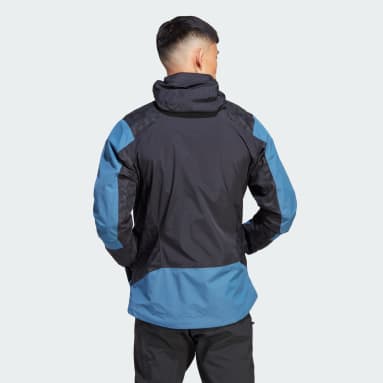 Männer TERREX TERREX Xperior Hybrid RAIN.RDY Regenjacke Blau