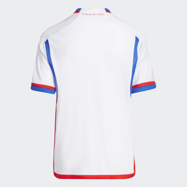 Youth Soccer White Chile 22 Away Jersey