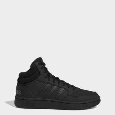 adidas high top leather shoes
