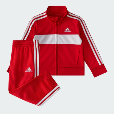 Infant & Toddler Training Red Two-Piece Essential Tricot Jacket Set