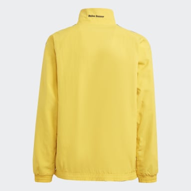 Kinder Fußball Jamaica Anthem Jacke Gold
