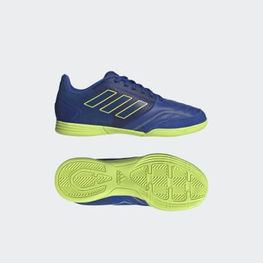 Kids Football Blue Top Sala Competition Indoor Boots