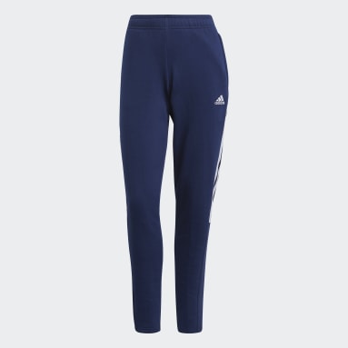 Women Football Blue Tiro 21 Sweat Pants