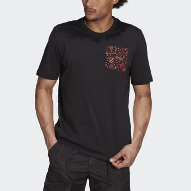 Camiseta Estampada CR Flamengo Preto Homem Futebol