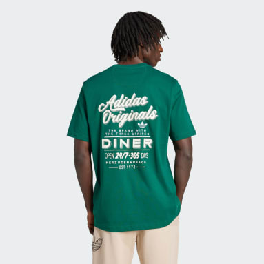 Koszulka Diner Text Graphic Loose