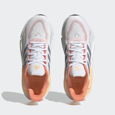 Women Running White Solarboost 5 Shoes