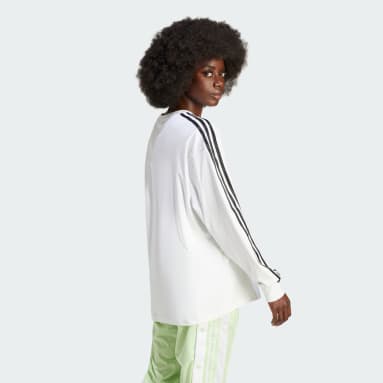 Frauen Originals 3-Streifen Longsleeve Weiß