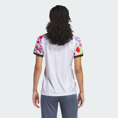 Men's LAFC adidas White 2023 Pride Pre-Match Top