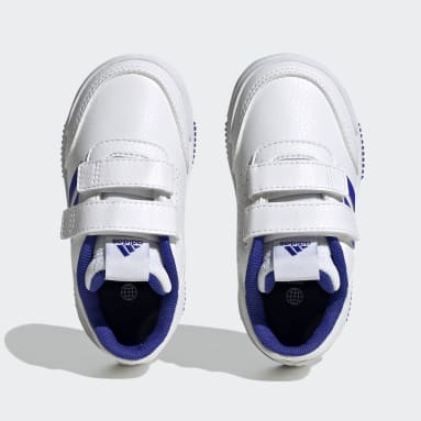 Kinder Sportswear Tensaur Hook and Loop Schuh Weiß