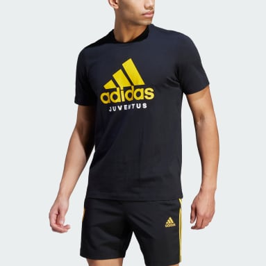 Camiseta Estampada DNA Juventus Preto Homem Futebol