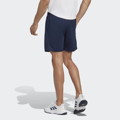 Men's Unlined Sportsuit Tennis Shorts Blue