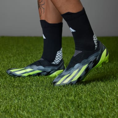 Black Soccer Shoes.