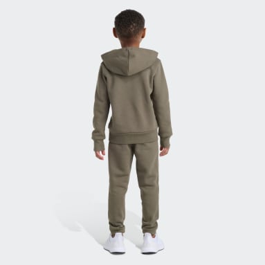 Essentials 2-Piece Long Sleeve Fleece Pullover & Jogger Set