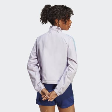 Campera Tiro Tejida Violeta Mujer Sportswear