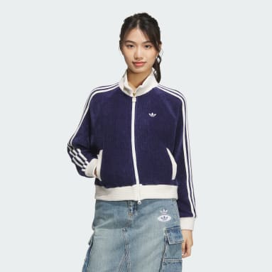 adidasアディダスナイロントラックジャケットジップブルゾン紺ネイビーデサント adidas｜アディダスのナイロンジャケット（ブルー・ネイビー