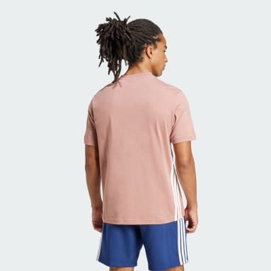 Playera Essentials 3 Franjas Tejido Jersey