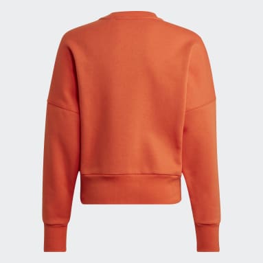 Felpa Marimekko Arancione Ragazza Sportswear