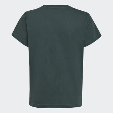 Camiseta Trefoil Verde Niño Originals