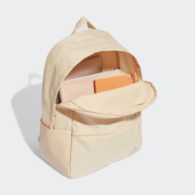 Sac à dos Classic Horizontal 3 bandes Beige Entraînement