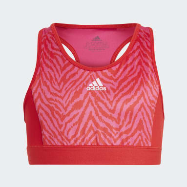 Tops esportivos e de suporte Kids adidas Brasil