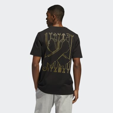 Men Sportswear Black Black Panther Graphic Tee