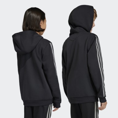 MESSI HOODY Y Negro Niño Fútbol