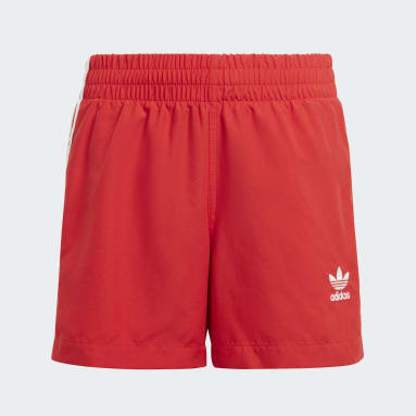 Chlapci Originals červená Plavecké šortky Originals Adicolor 3-Stripes