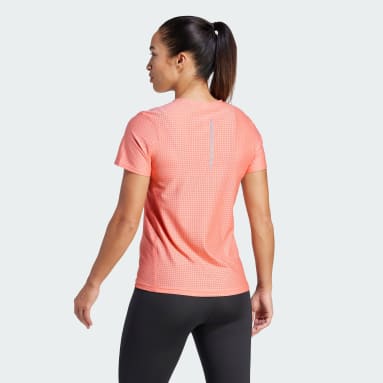 T-shirt de running X-City Running HEAT.RDY Orange Femmes Course