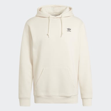 Men Originals Beige Adicolor Essentials Trefoil Hoodie