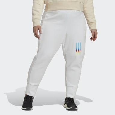 Pantalón Mission Victory Slim-Fit High-Waist (Tallas grandes) Blanco Mujer Sportswear