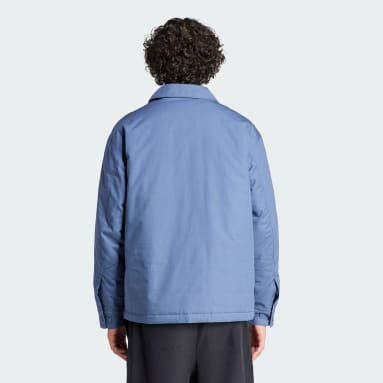 남성 Lifestyle Blue 프리미엄 에센셜+ 풀집 재킷