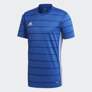 Camiseta Campeón 21 Azul Hombre Fútbol