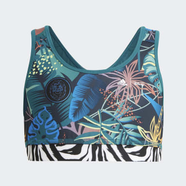 Reggiseno sportivo adidas x Disney Lion King Turchese Ragazza Sportswear
