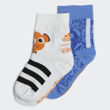 Børn Fitness Og Træning Hvid adidas x Disney Pixar Find Nemo sokker, 2 par