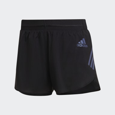 Calções de Running Adizero Preto Mulher Running