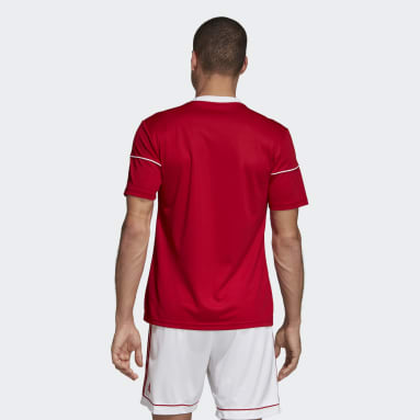 Camiseta Squadra 17 Rojo Hombre Gimnasio Y Entrenamiento